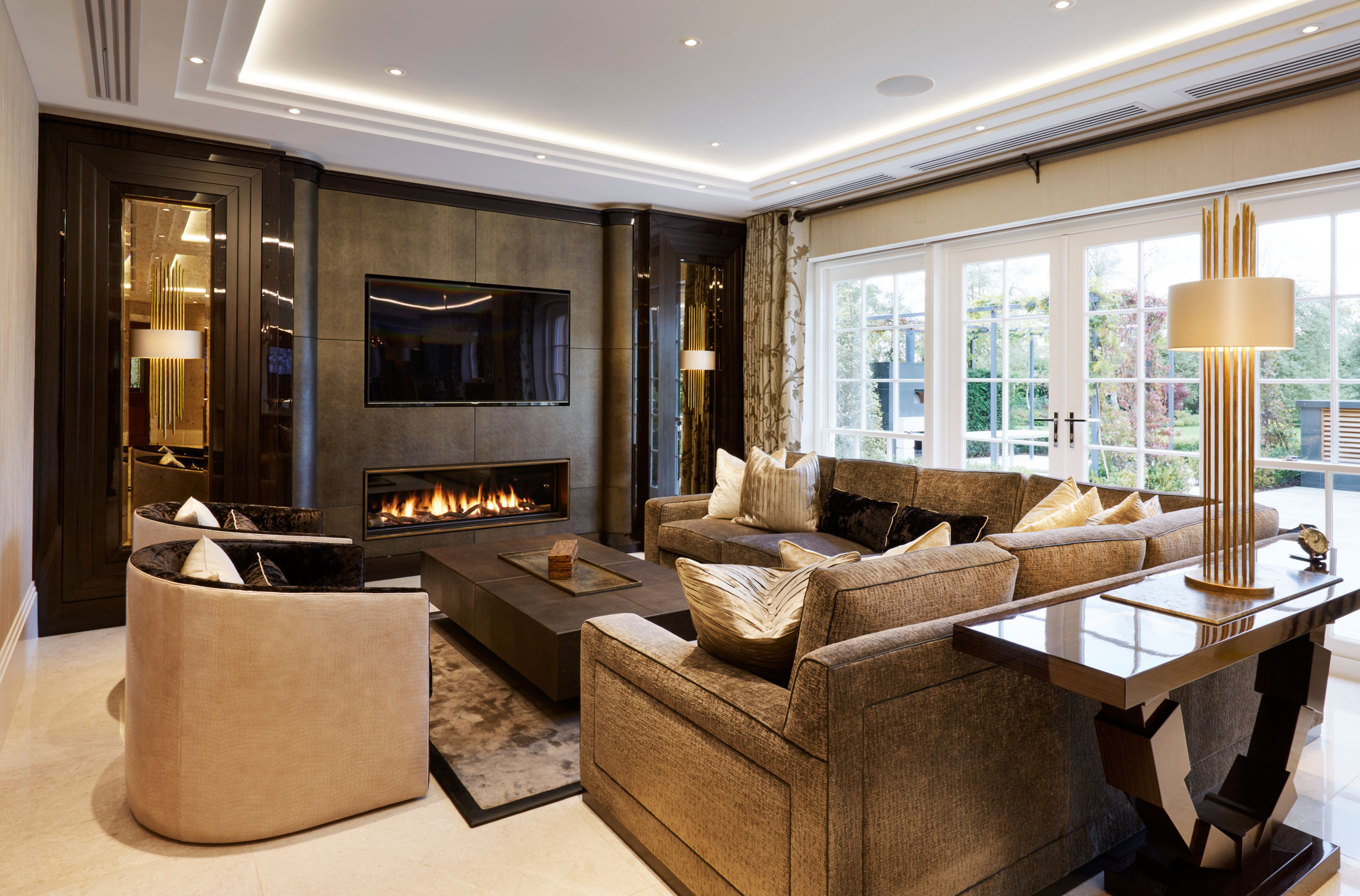 bespoke design interior london residence family room