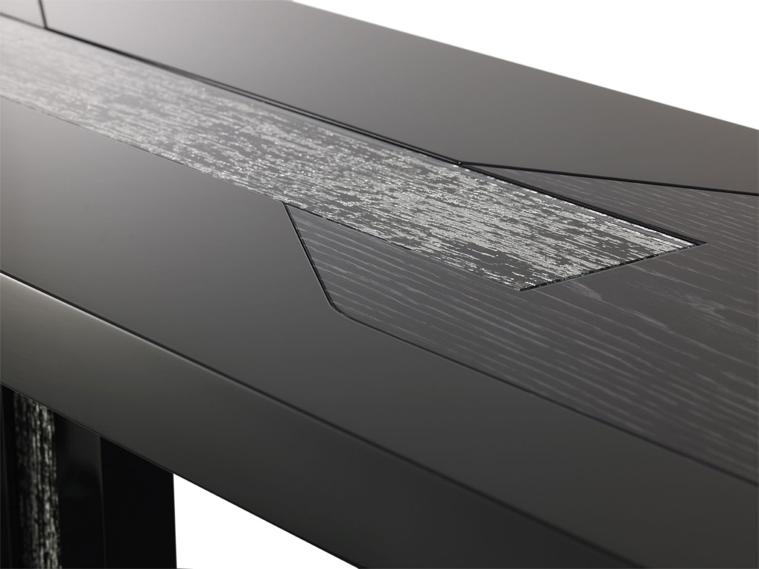 nero collection bespoke console table design detail